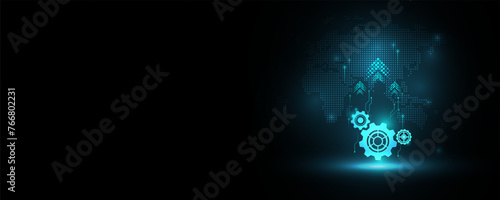 Cog gear network work technology background picture
Hi-tech