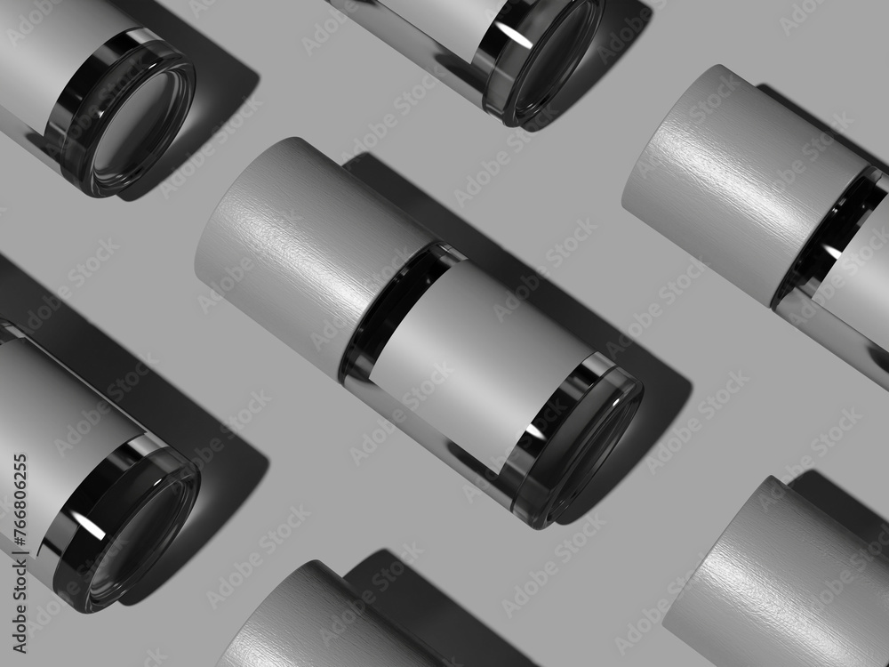 Realistic Blank Fragrance Perfume Bottle Mockup