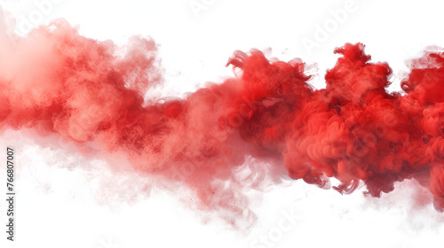 red paint splashes , generative ai