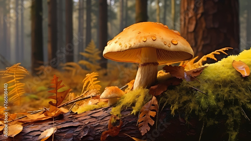 Very beautiful mushrooms  natural mushrooms
