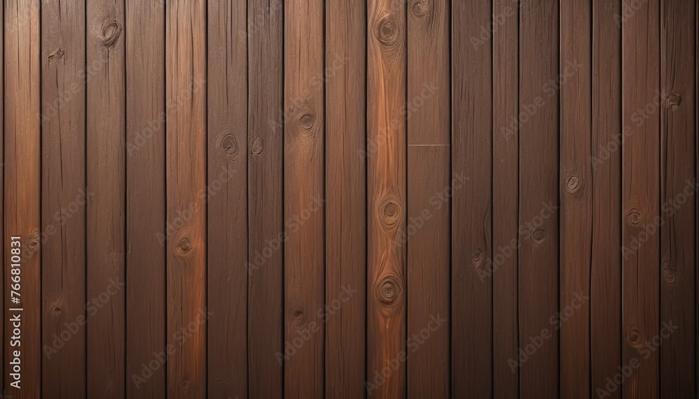 Fototapeta premium Brown wood background,plank or wall texture