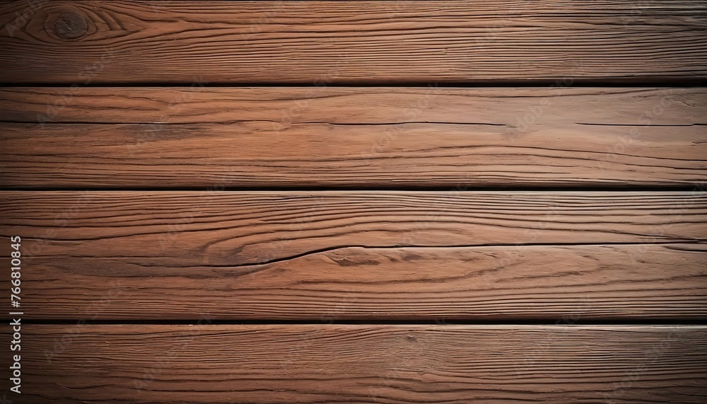 Fototapeta premium Brown wood background,plank or wall texture