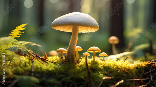 Very beautiful mushrooms  natural mushrooms