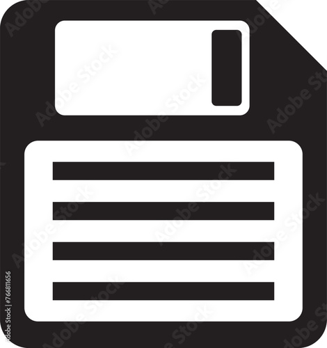 フロッピーディスク　保存　アイコン