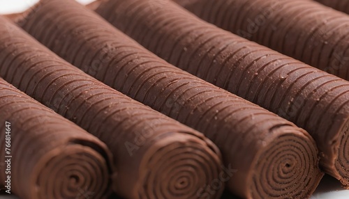 detail short of wafer roll chocolate