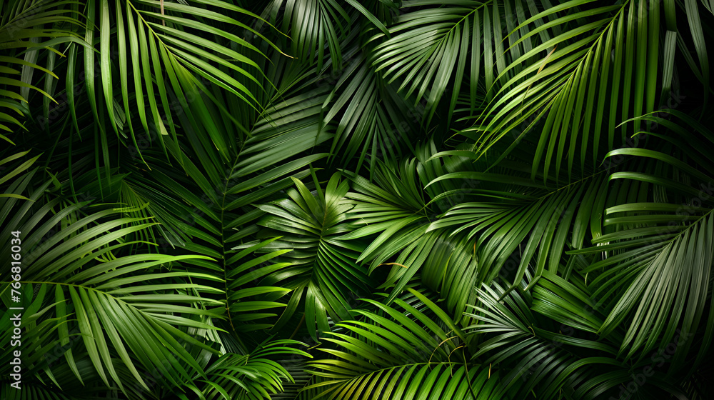 green leaves , generative ai