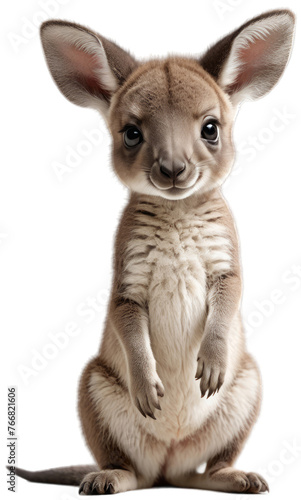 kangaroo in white background © Easy