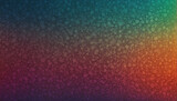 A rainbow-colored gradient background with a pattern of small hexagons.


