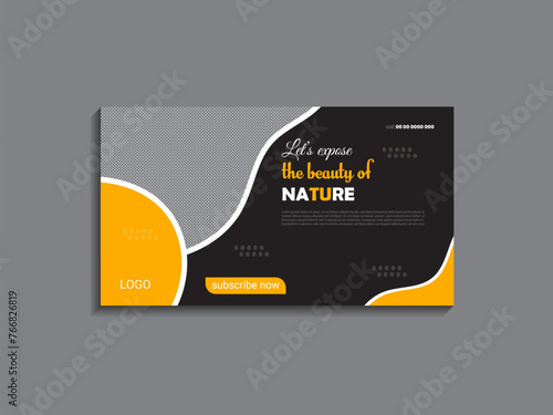 modern  and creative travel youtube thambnail