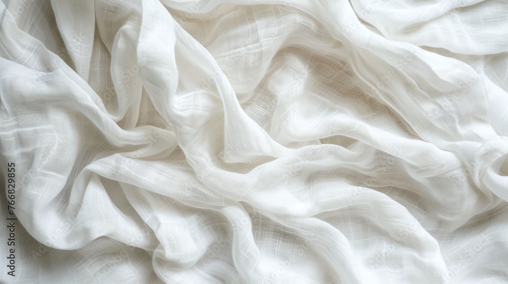 white crumpled linen fabric texture background with natural linen organic eco textiles canvas background white crumpled linen fabric texture background with natural linen organic eco textiles canvas background