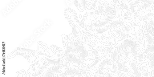 Vector geography landscape Topo contour map on white background  Topographic contour lines. Seamless pattern with lines Topographic map. Geographic mountain relief.