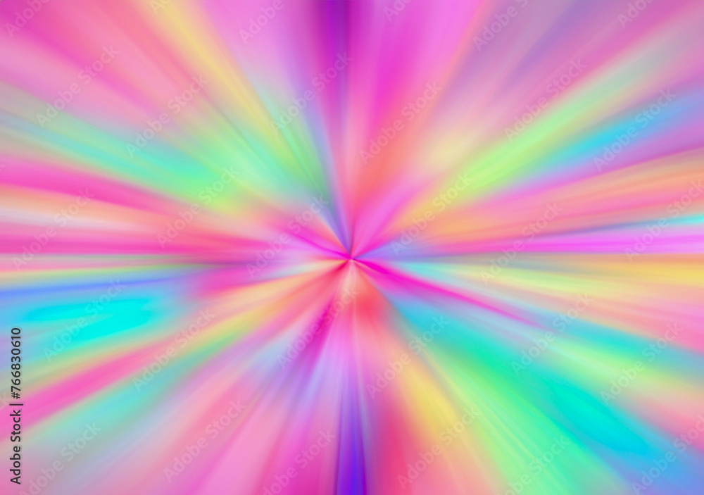 Soft carpet is pastel, Abstract Background Of sweet color Spin Circle Radial Motion Blur.