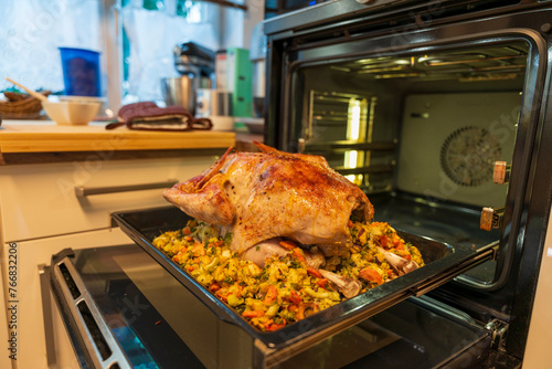 Konstfotografi How to cock a Turkey at home during the holiday phase with family