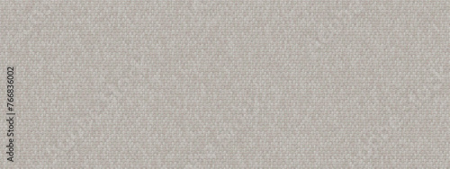 Light grey blinds with seamless canvas texture. Rude burlap furniture upholstery. Roller curtains made of PVC or vinyl for shading windows. Technical material. Vector illustration.