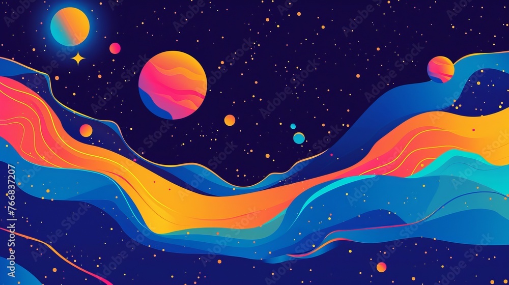 Abstract astronomy Abstract astronomy