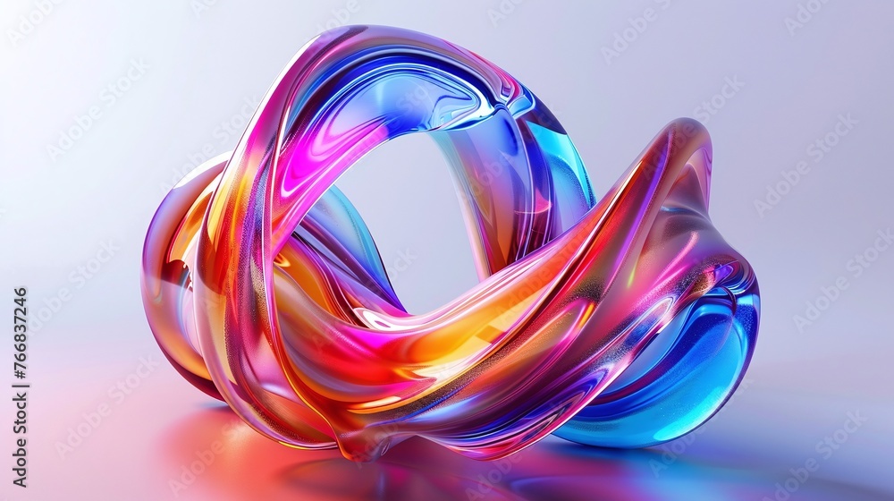 modern abstract wallpaper background featuring a colorful glass 3d object with vibrant bright colors and intricate design modern abstract wallpaper background featuring a colorful glass 3d object with vibrant bright colors and intricate design