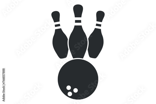 Bowling Vector Illustration, Vibrant Vector Design for Bowling Lovers, Stylish Bowling Vector Graphics, Modern Vector Art for Bowling Elements, Creative Bowling Vector Elements, Vector Design