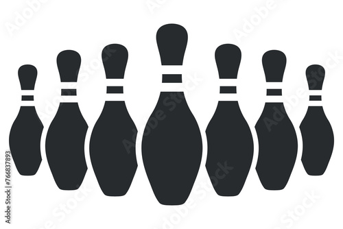 Bowling Vector Illustration, Vibrant Vector Design for Bowling Lovers, Stylish Bowling Vector Graphics, Modern Vector Art for Bowling Elements, Creative Bowling Vector Elements, Vector Design