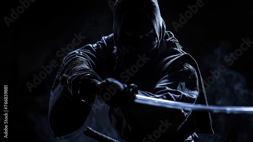 Shadow figure of a Ninja © Media Srock