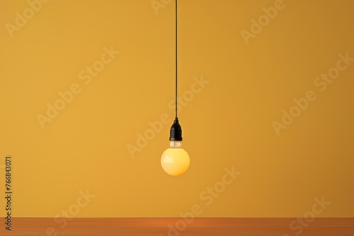 electricity concept in minimalistic style copy space
