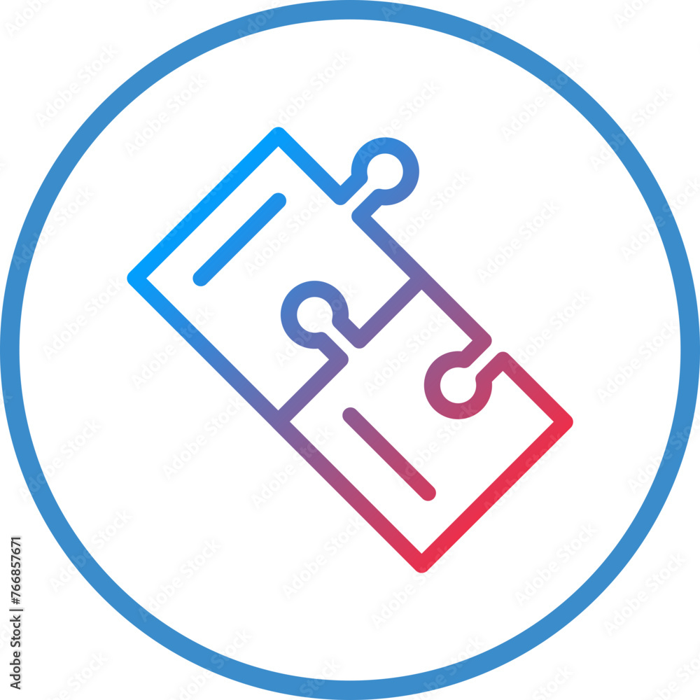 Vector Design Puzzle Icon Style Vector Design Puzzle Icon Style