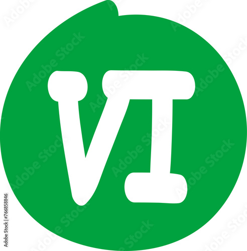 손으로 그린 숫자, 알파벳, 화살표 일러스트