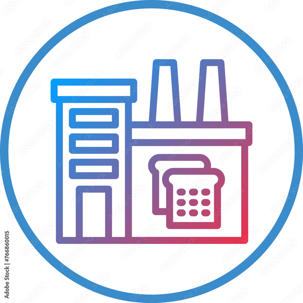 Vector Design Food Industry Icon Style Vector Design Food Industry Icon Style
