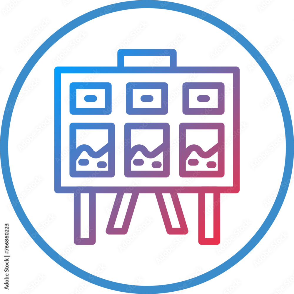 Vector Design Storyboard Icon Style Vector Design Storyboard Icon Style