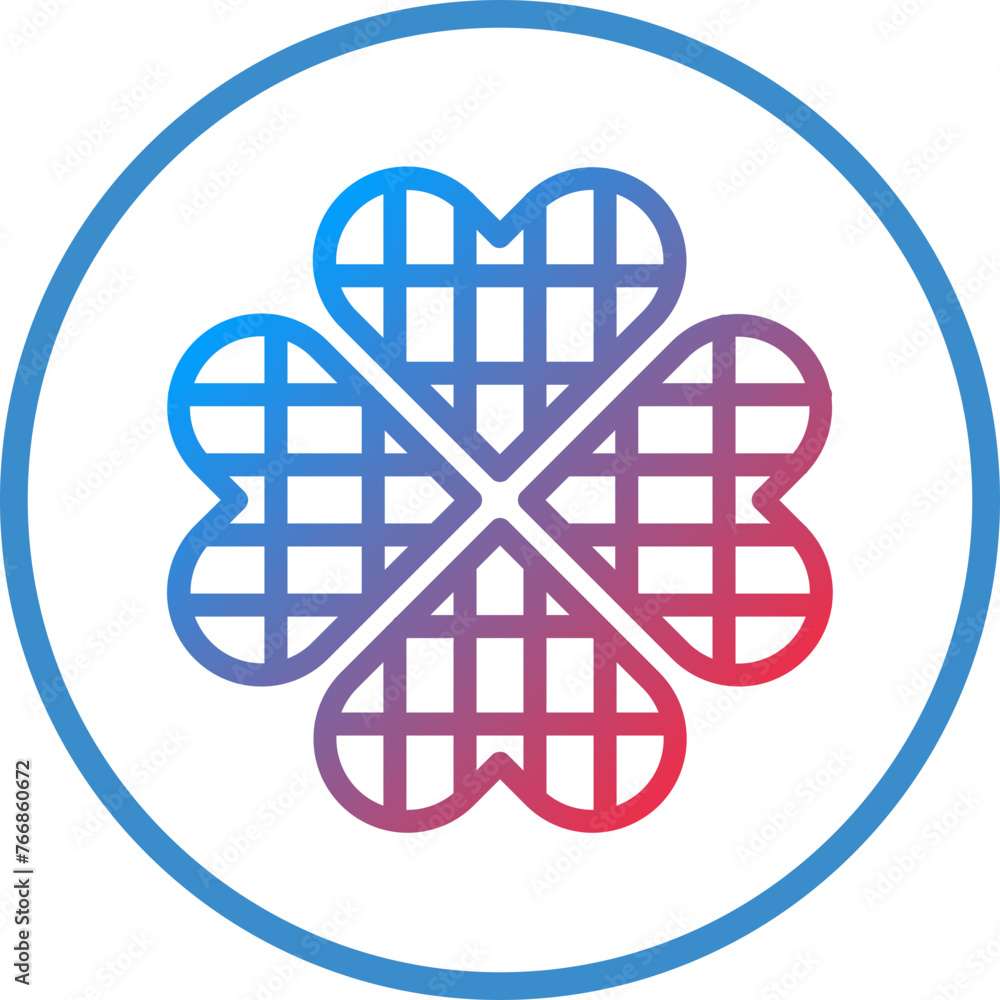 Vector Design Waffle Icon Style Vector Design Waffle Icon Style