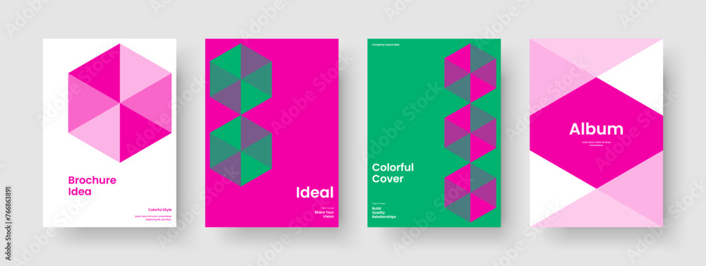 Geometric Banner Template. Modern Brochure Design. Isolated Book Cover Layout. Business Presentation. Poster. Background. Flyer. Report. Journal. Handbill. Notebook. Catalog. Pamphlet. Portfolio