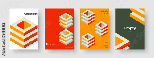 Geometric Book Cover Design. Modern Business Presentation Layout. Isolated Banner Template. Brochure. Poster. Report. Flyer. Background. Advertising. Catalog. Leaflet. Portfolio. Brand Identity