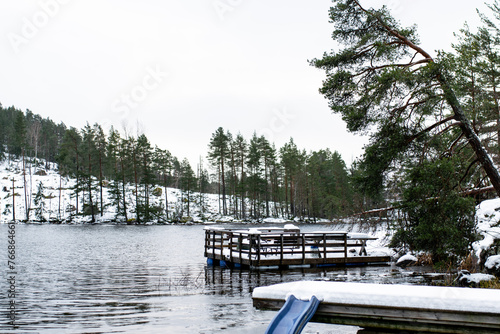 
winter lake