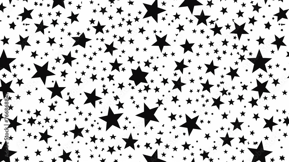 black vector random small stars pattern on a white background black vector random small stars pattern on a white background