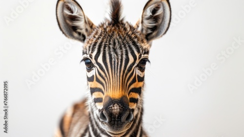 Intriguing Zebra Stripes and Eyes