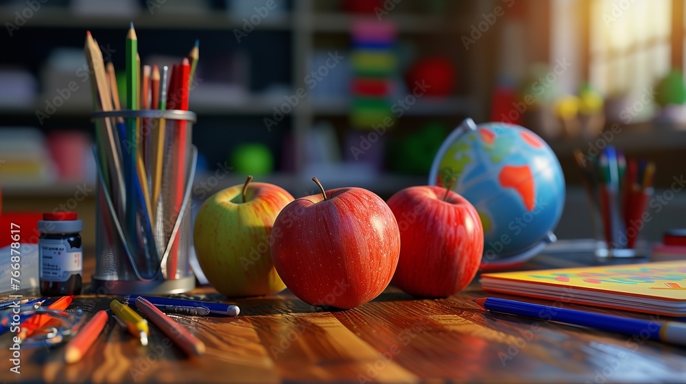 Teacher day' world books day' back to school day concept Teacher day' world books day' back to school day concept