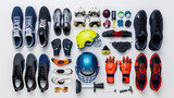 Assorted Sports Gear Collection