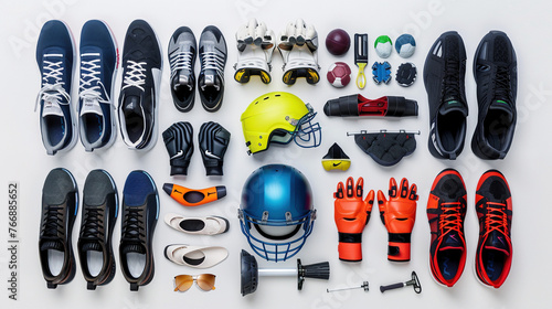 Assorted Sports Gear Collection photo