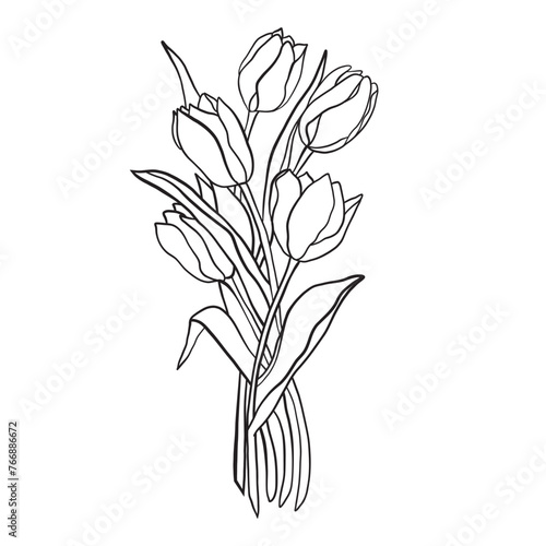 bouquet of lilies