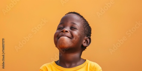 Joyful African Child Smiling