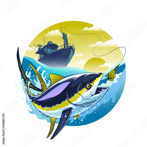 Tuna Fish Realistic_Design_Expand