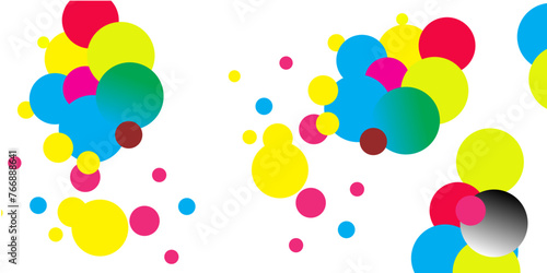 CMYK vs RGB color model icon. Types of color mixing multicolour colors illustration symbol.	
