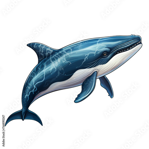 dolphin isolated on transparent background