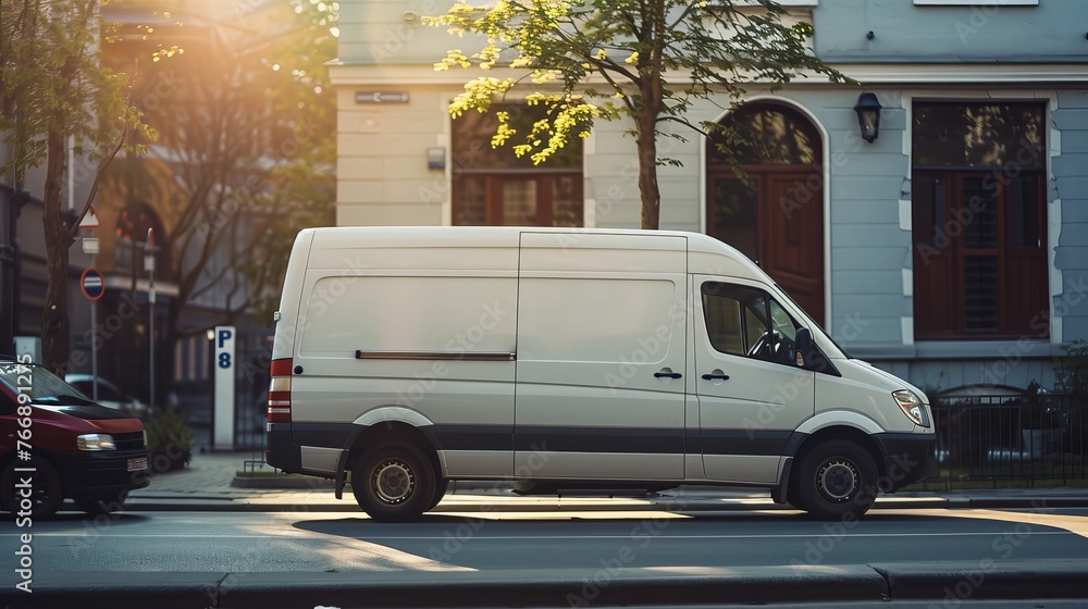 Vehicle - Van - White