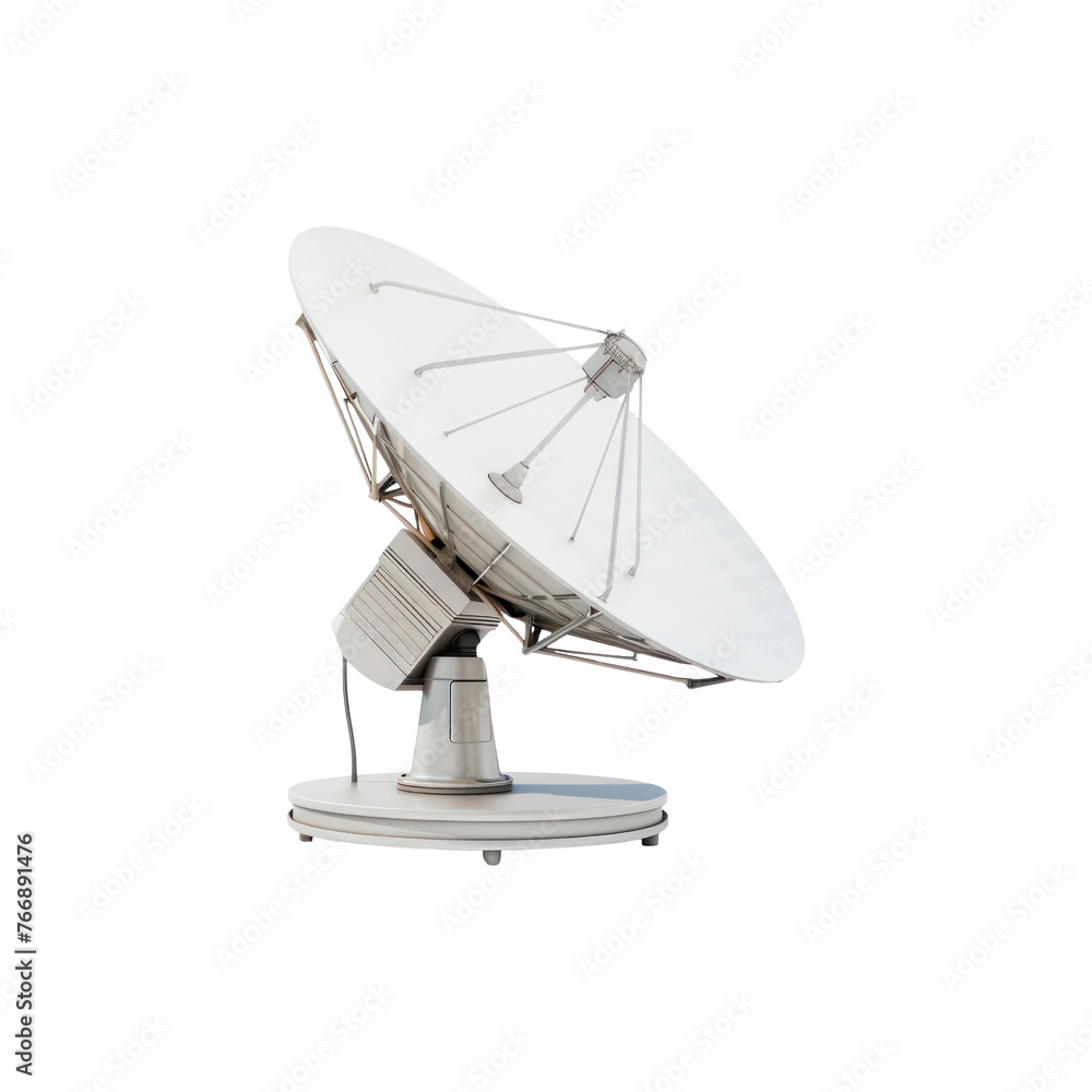 Satellite dish. Isolated on transparent background. Satellite dish. Isolated on transparent background.