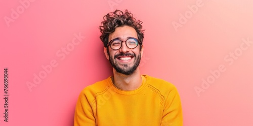 Happy South American Man Smiling