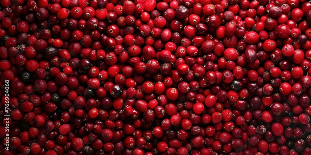 Fruit Organic Texture Red Cranberries Fruit Organic Texture Red Cranberries