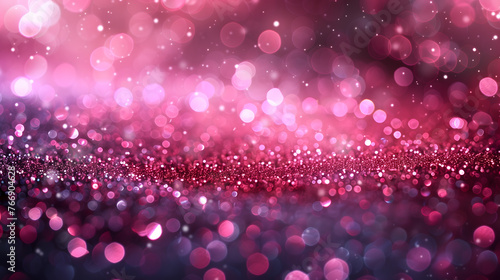 Pink Glitter Texture Background