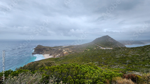 Beautiful Cape of Good Hope scenery in Cape Town, South Africa