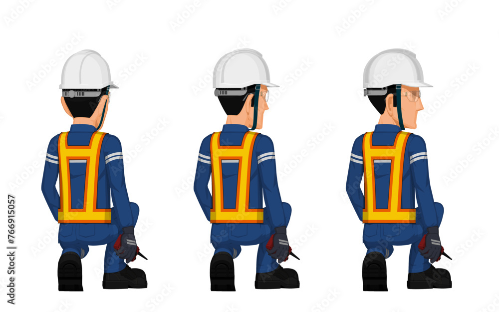 set of workers are looking beside themselves set of workers are looking beside themselves