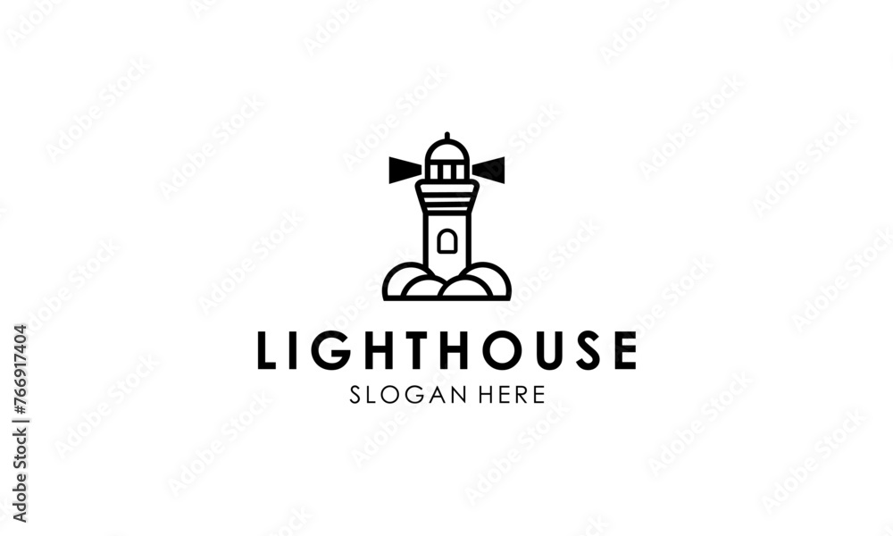 Lighthouse vector design